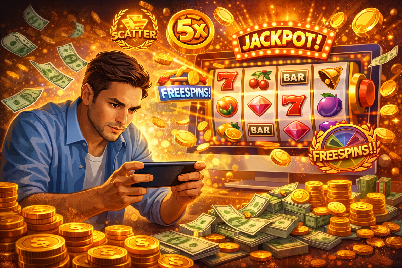 💸 Mencari Peluang Cuan: Alasan Banyak Pemain Serius Main Slot Online